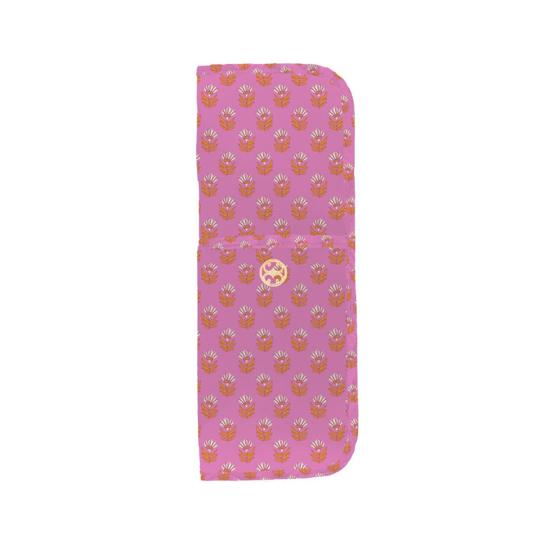 Hot tools cover pink floral block 