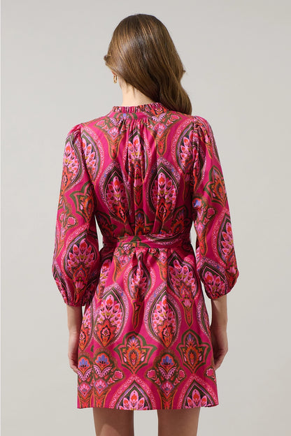 Sunset Soirée Mini Dress