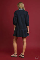 Parkside Plaid Dress Umgee
