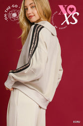 Ecru Edge Pullover Umgee