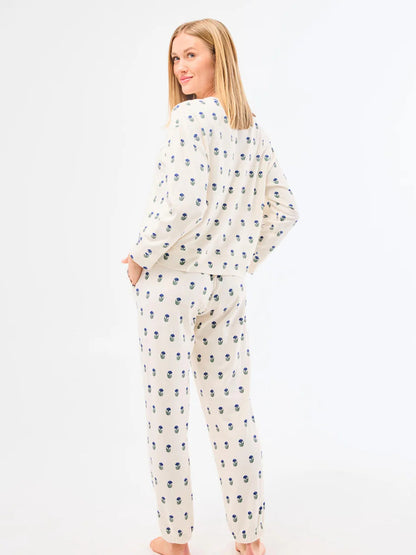 Floral Foulard Jogger Set Mary Square