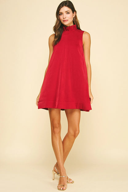 Scarlet Soirée Bow Dress Pinch