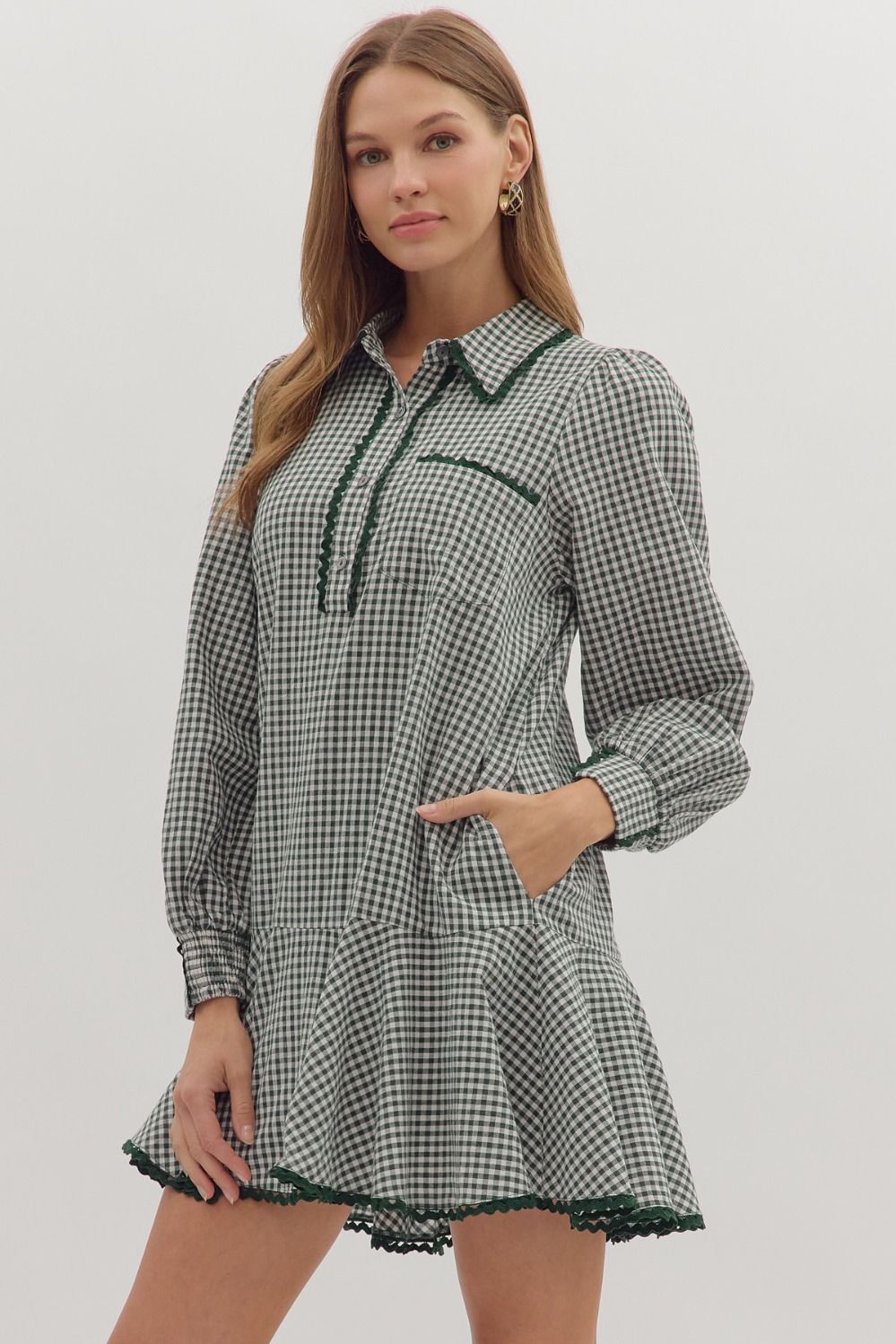 Gingham Grove Dress Entro