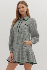 Gingham Grove Dress Entro