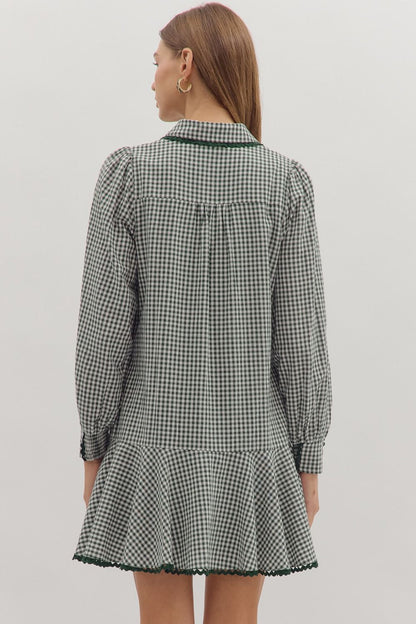 Gingham Grove Dress Entro