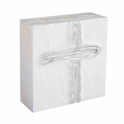 Square Cross plaque 