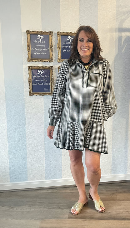 Gingham Grove Dress Entro