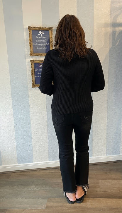 Stitched Grace Knit Top &amp; Merci