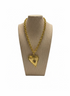 Golden Heartbeat Necklace Threads of Grace