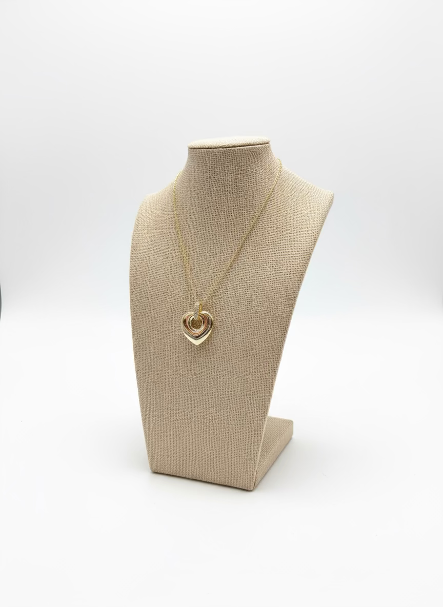 Everlinked Heart Necklace Threads of Grace