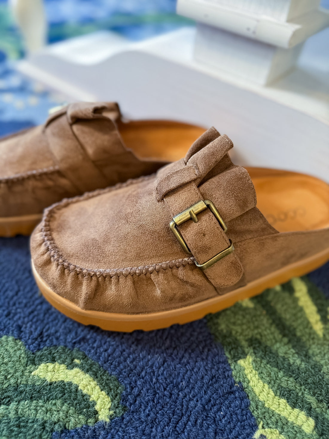 Slip On Moccasin Mule Shoes CCOCCI