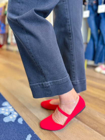 Midnight Muse Wide Crop Jeans by Risen Risen