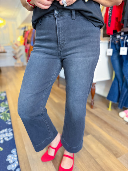 Midnight Muse Wide Crop Jeans by Risen Risen