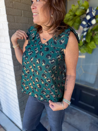 Emerald Luxe Bow Top Entro