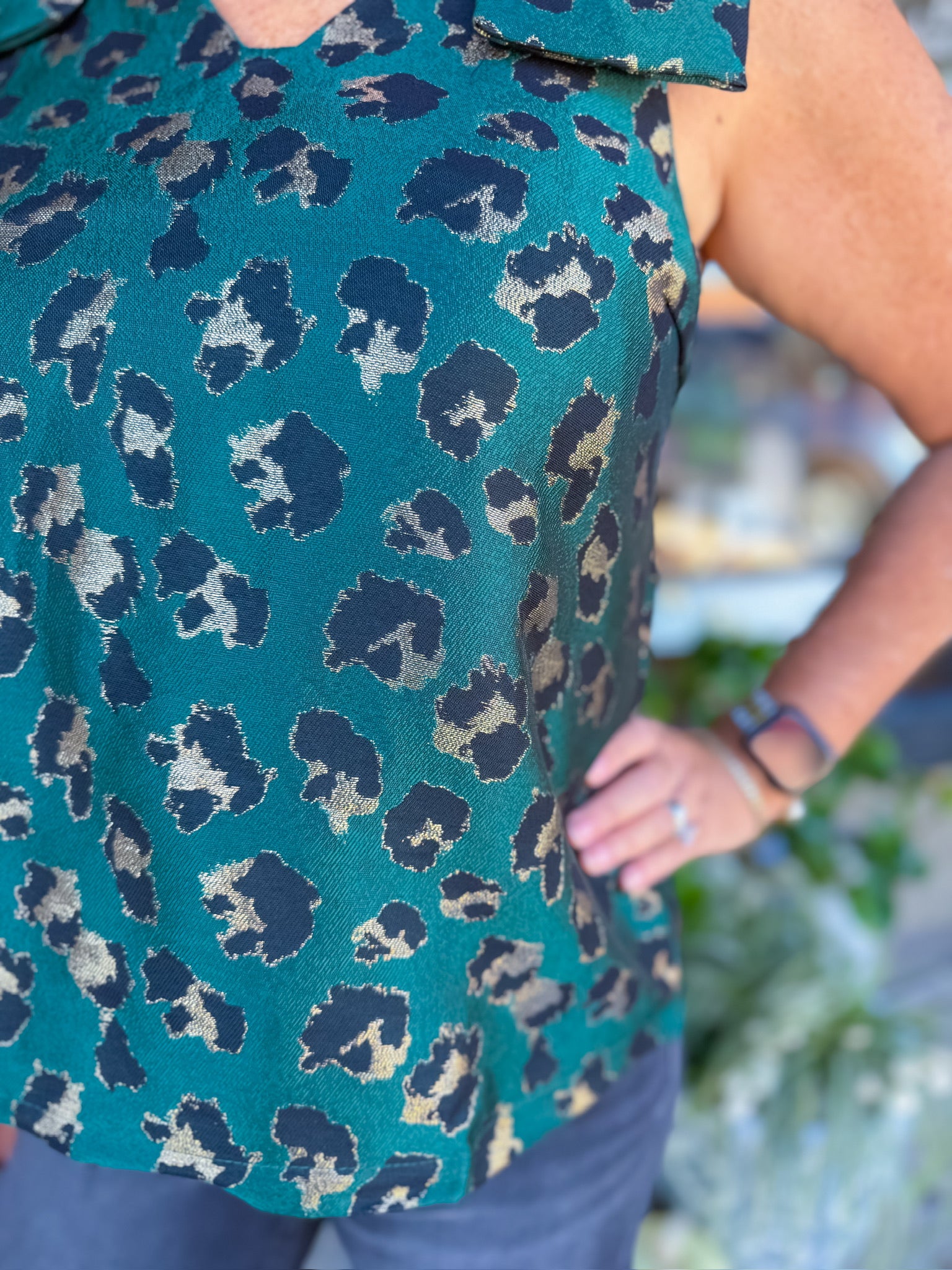 Emerald Luxe Bow Top Entro