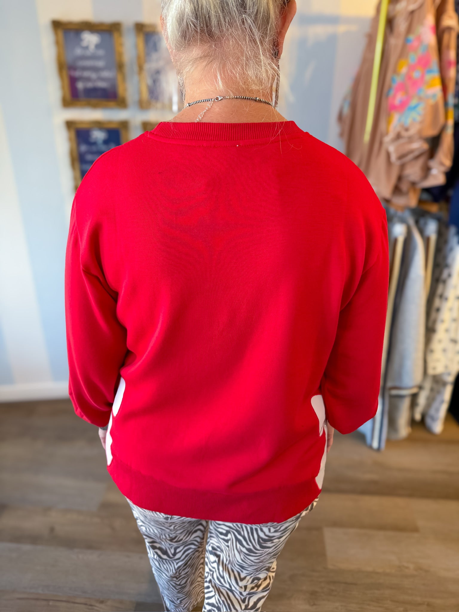 Merry &amp; Bright Sweatshirt Mary Square