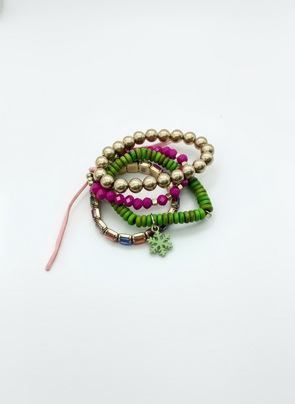 Mistletoe and Merry Stack Threads of Grace