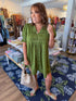 Olive Lane Mini Dress Entro