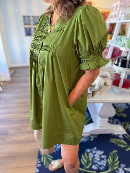 Olive Lane Mini Dress Entro