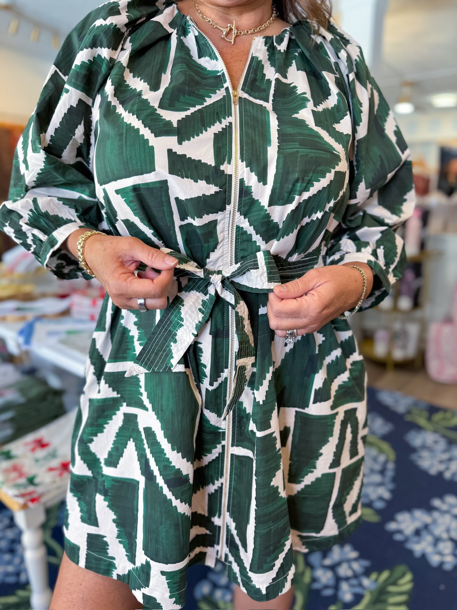 Garden Geometry Dress Entro