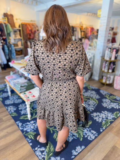 Midnight Petal Dress she&amp;sky