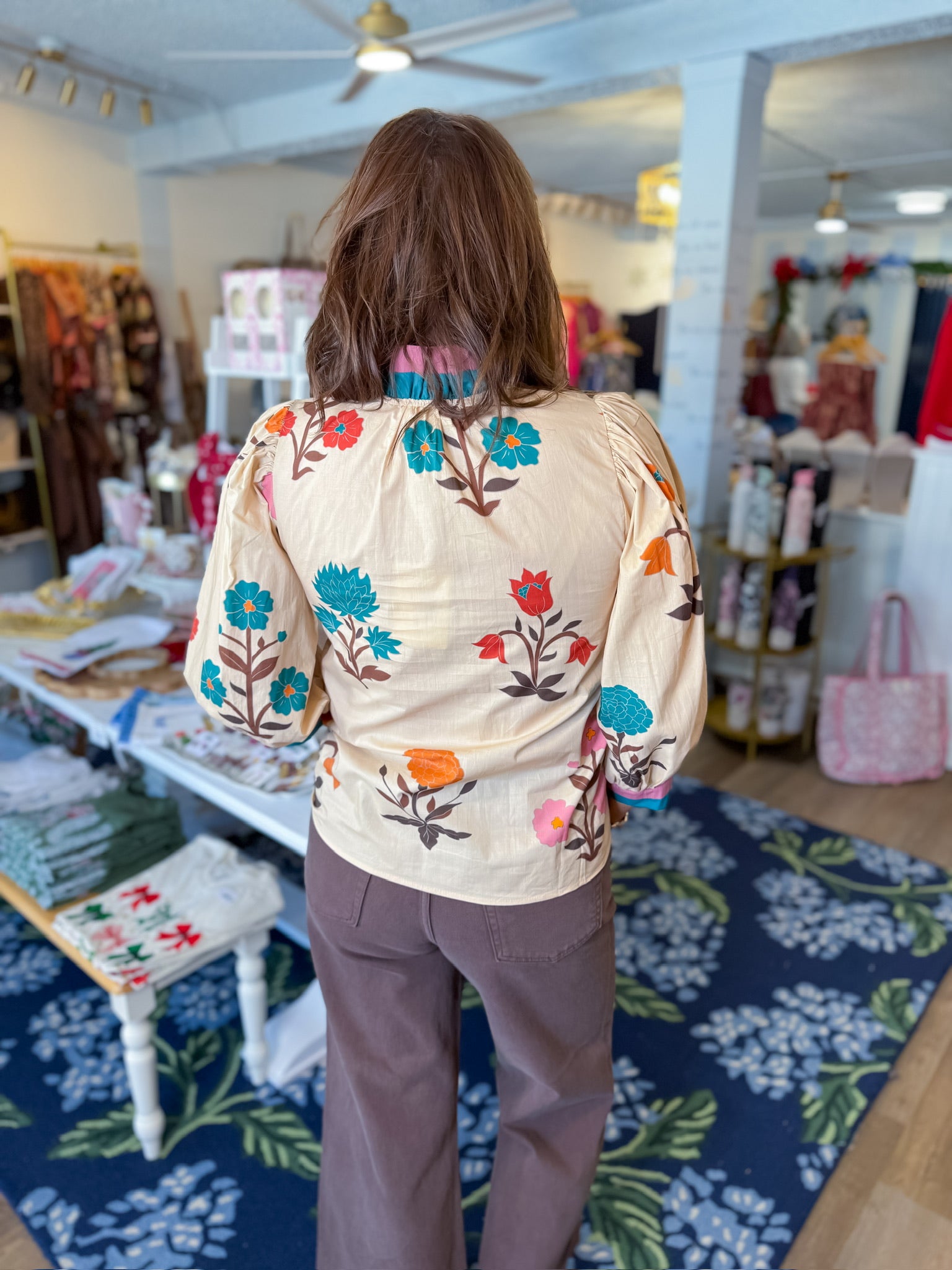 Painted Garden Blouse Entro