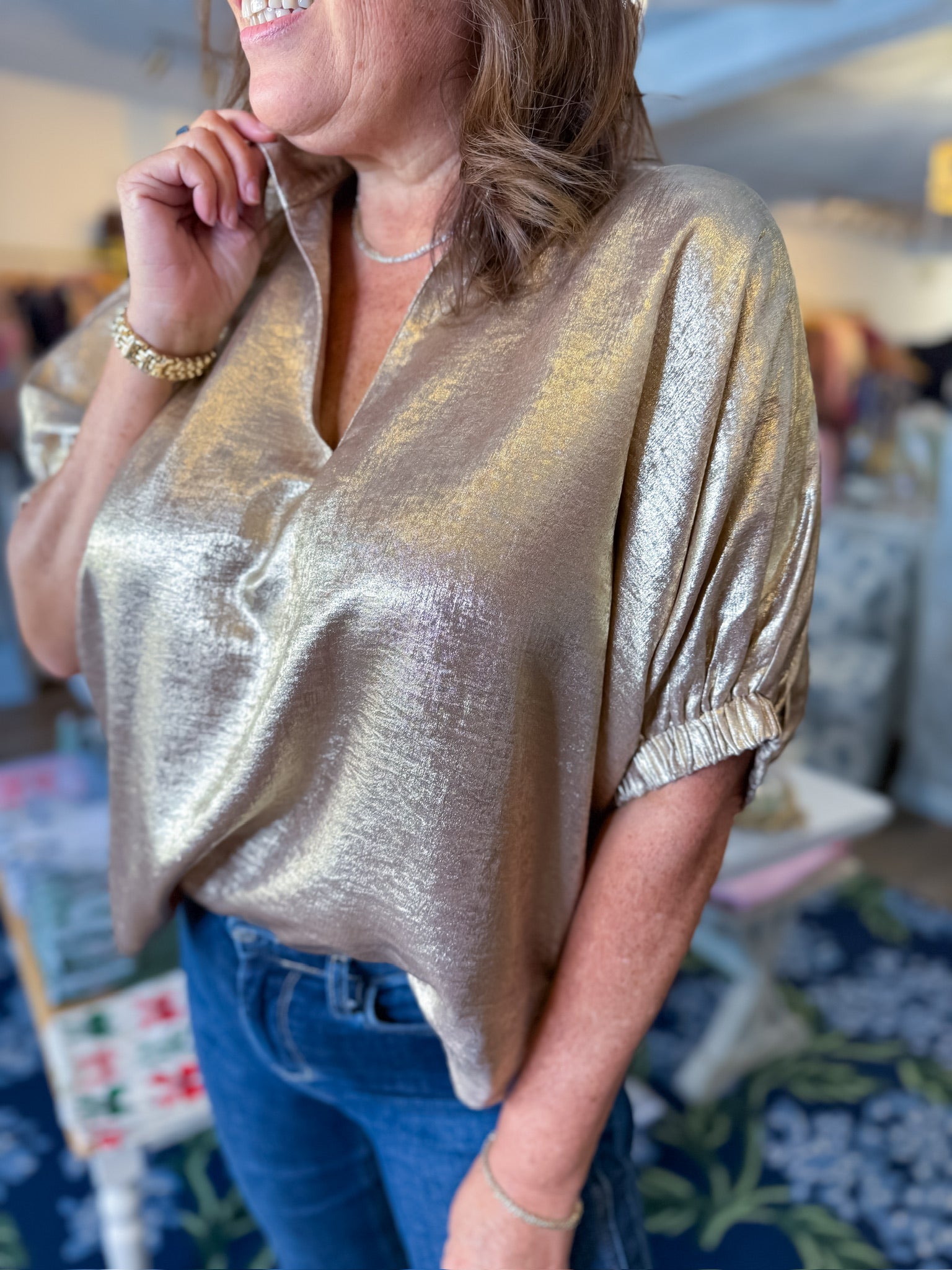 Golden Hour Blouse Entro
