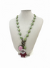 Sugarplum Mint Necklace Threads of Grace