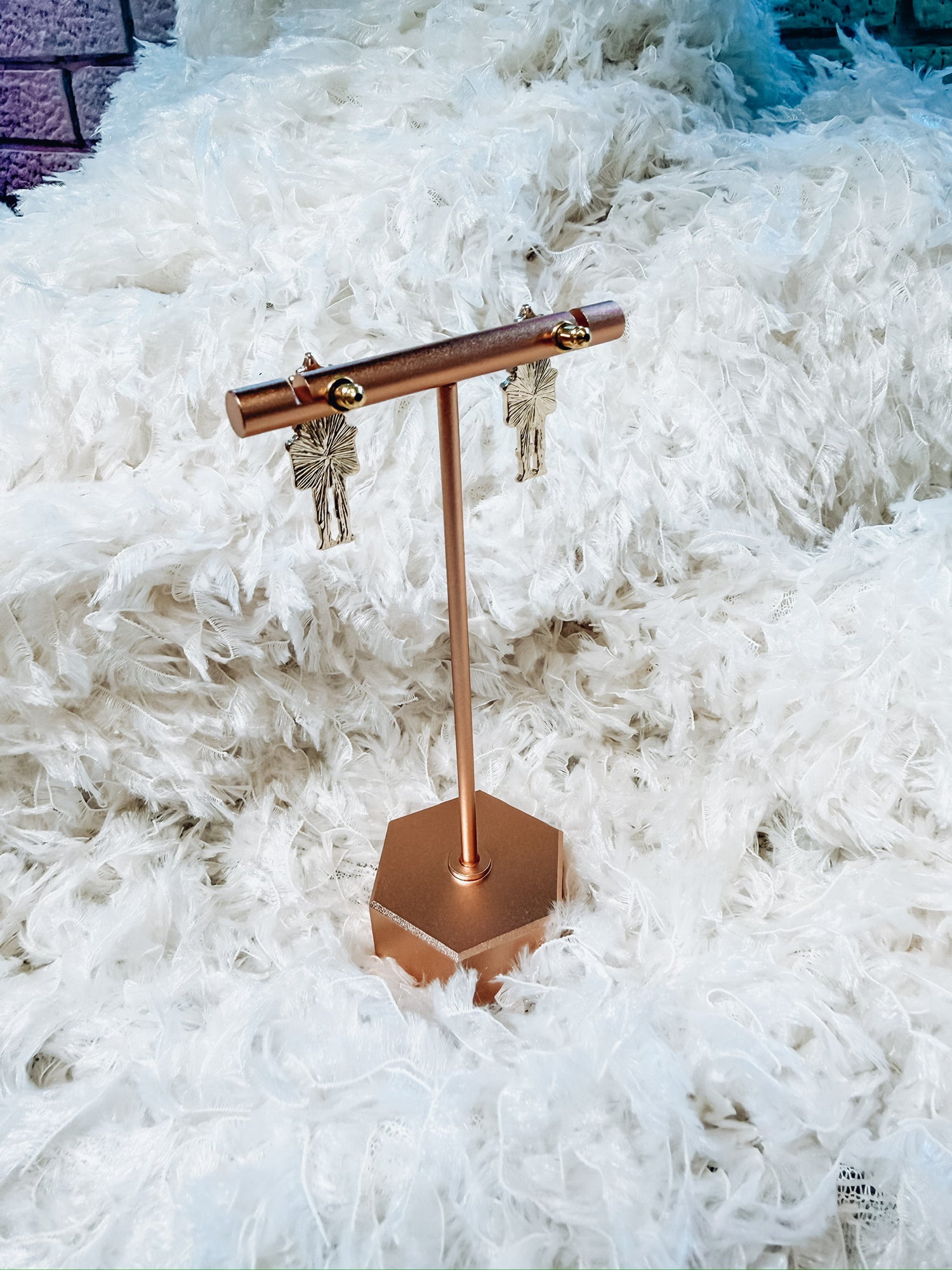 Nutcracker Charm Studs S&amp;R