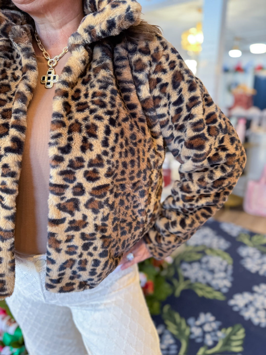Wild Luxe Leopard Jacket Threads of Grace