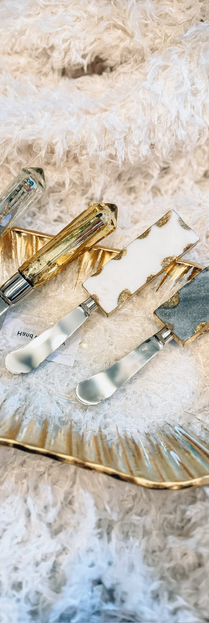 Gilded Gather Spreader Set Mudpie