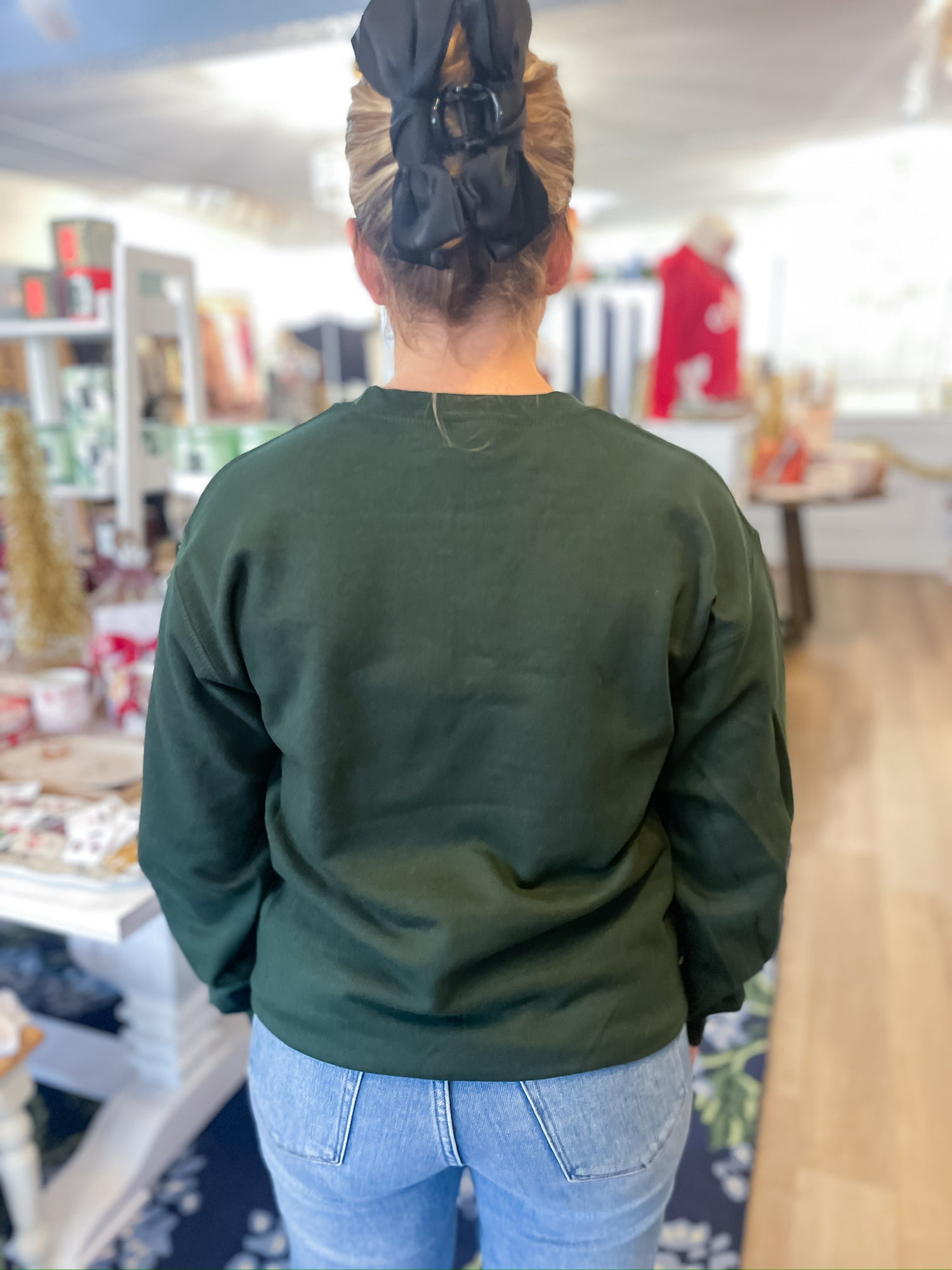 Merry Brushstroke Tree Sweatshirt Threads of Grace