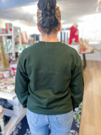 Merry Brushstroke Tree Sweatshirt Threads of Grace