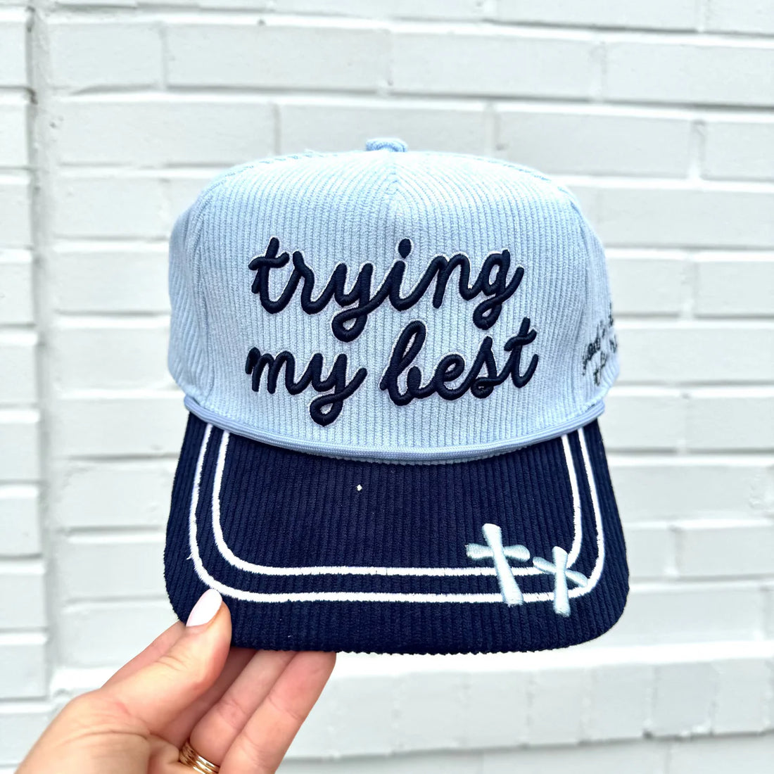 Trying My Best Faith Hat Poppy&pine