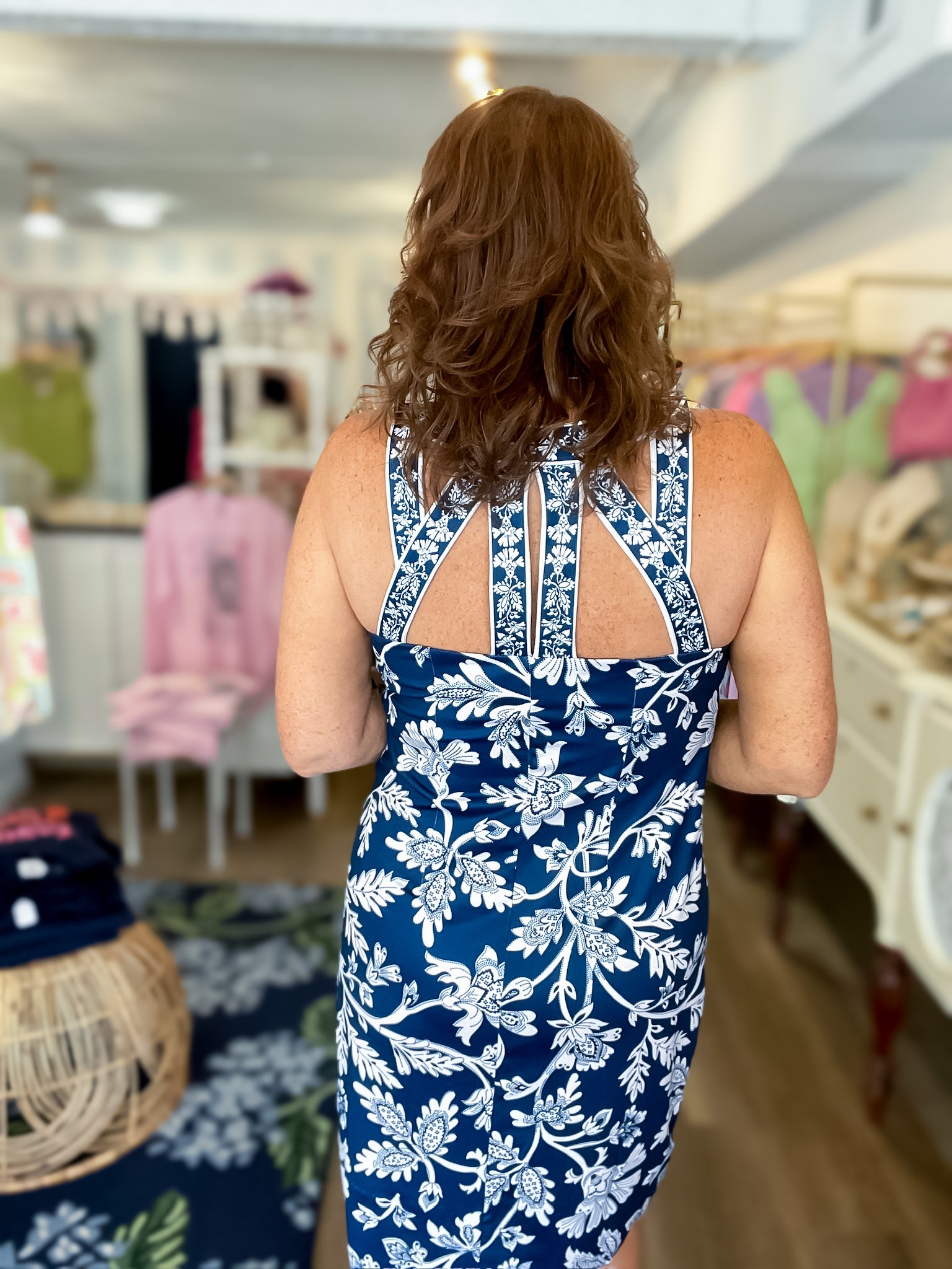 Seaside Stroll Cutout Dress Gretchen Scott