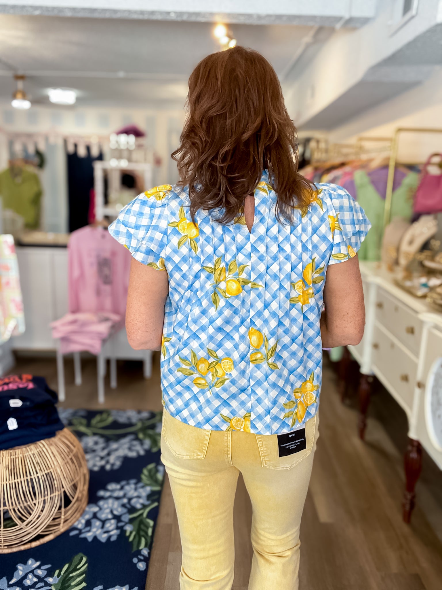 Limoncello Picnic Babydoll Top &amp; Merci