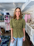 The Audrey Top - Olive VAVA