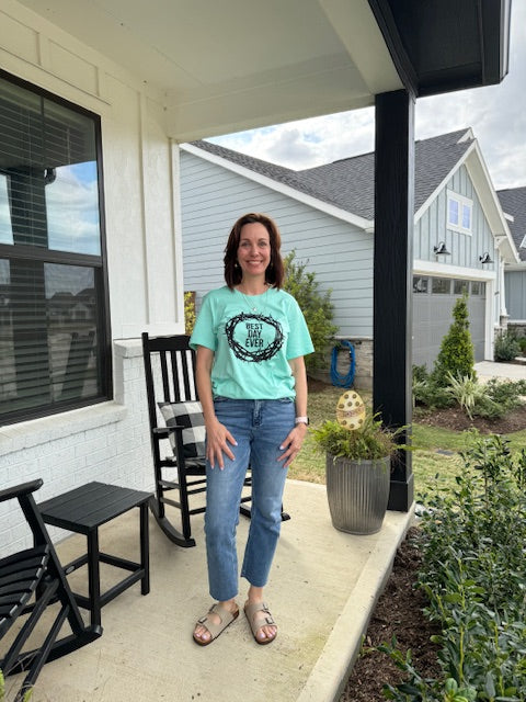 Mint best day ever Easter tee