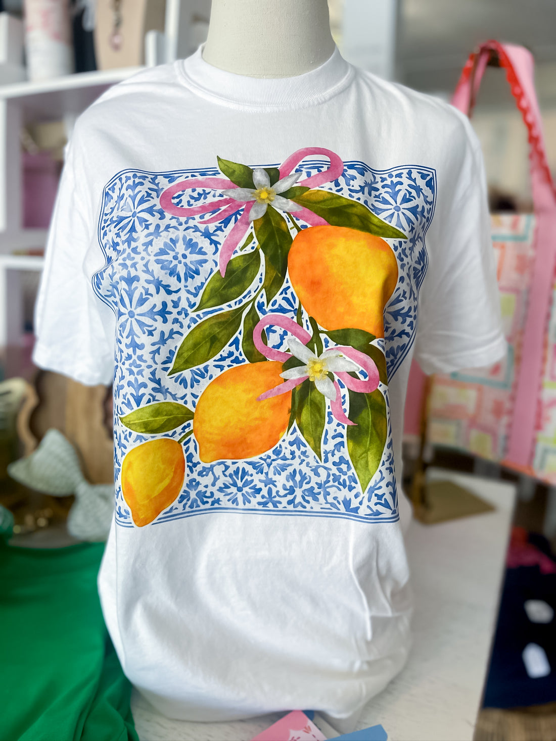 Sweet Citrus Garden Tee Melinda