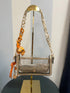 Game Day Glam Crossbody - Orange & White SW Trading