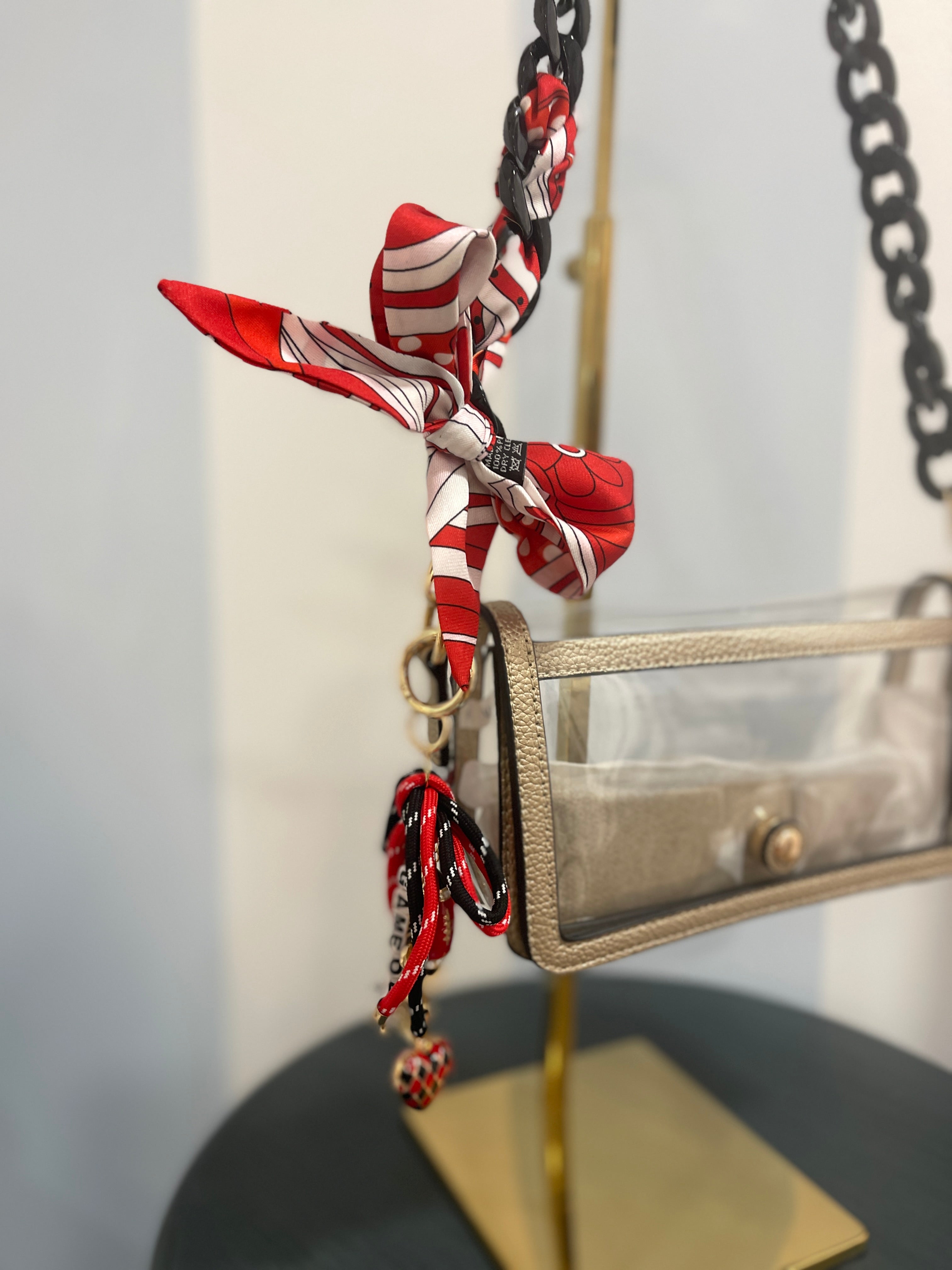 Game Day Glam Crossbody - Red &amp; White SW Trading