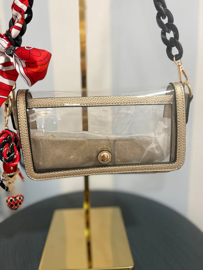 Game Day Glam Crossbody - Red &amp; White SW Trading