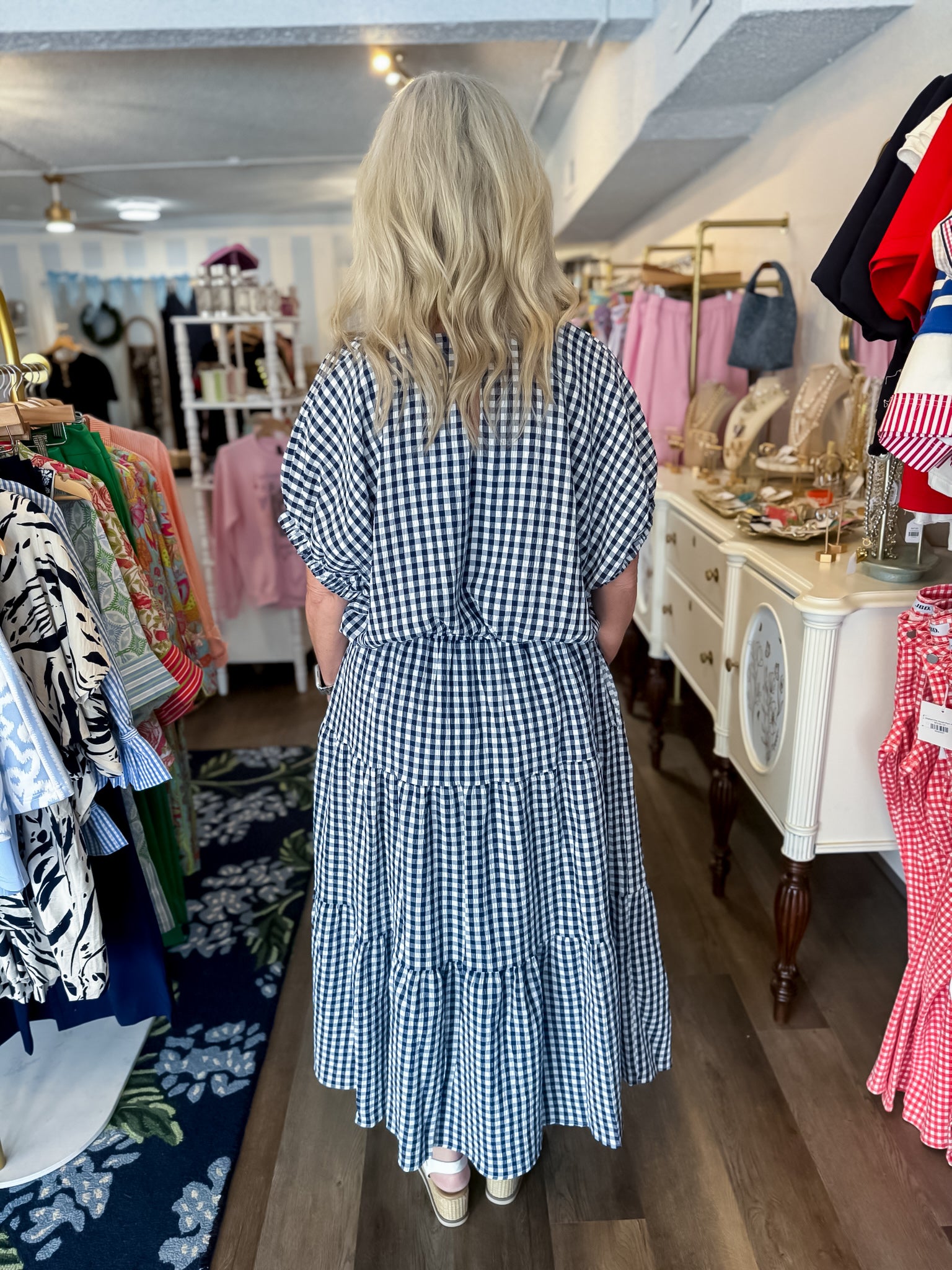 Everly Gingham Set Entro