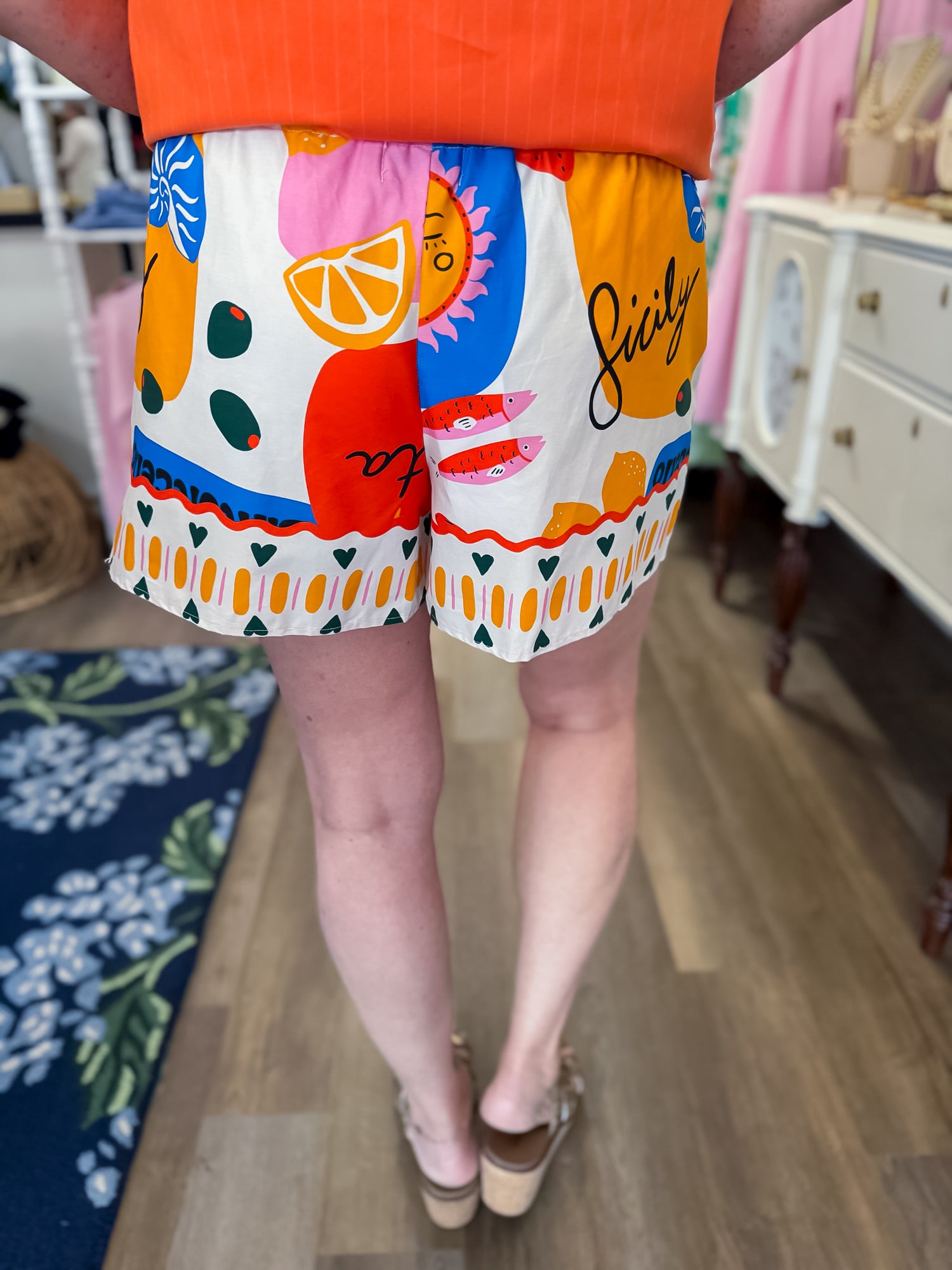 Sicily Calling Shorts Adrienne