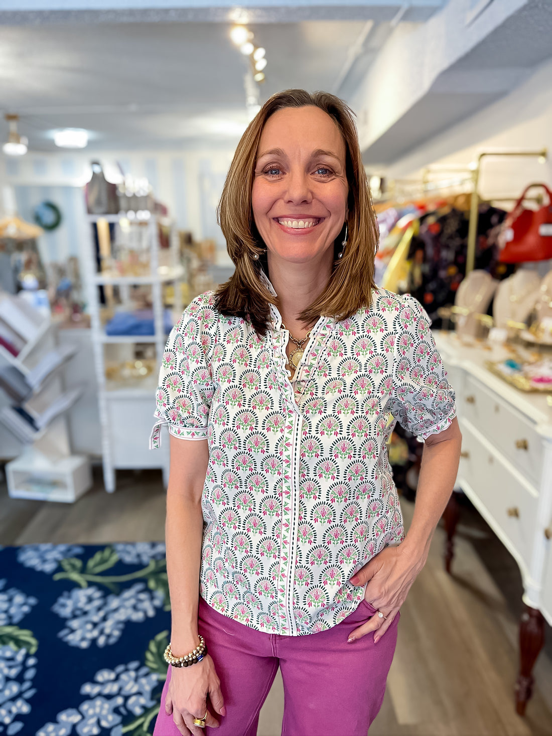 Brynn Sunshower Top Mary Square