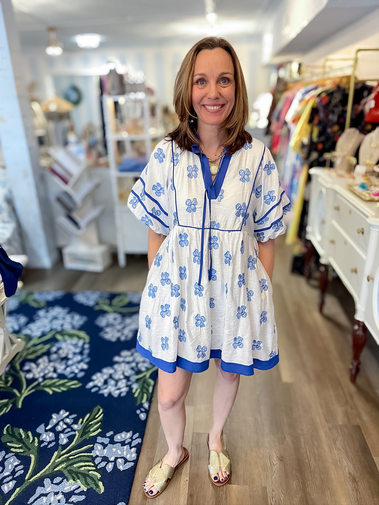 Sweet Clover Floral Dress Jodifl