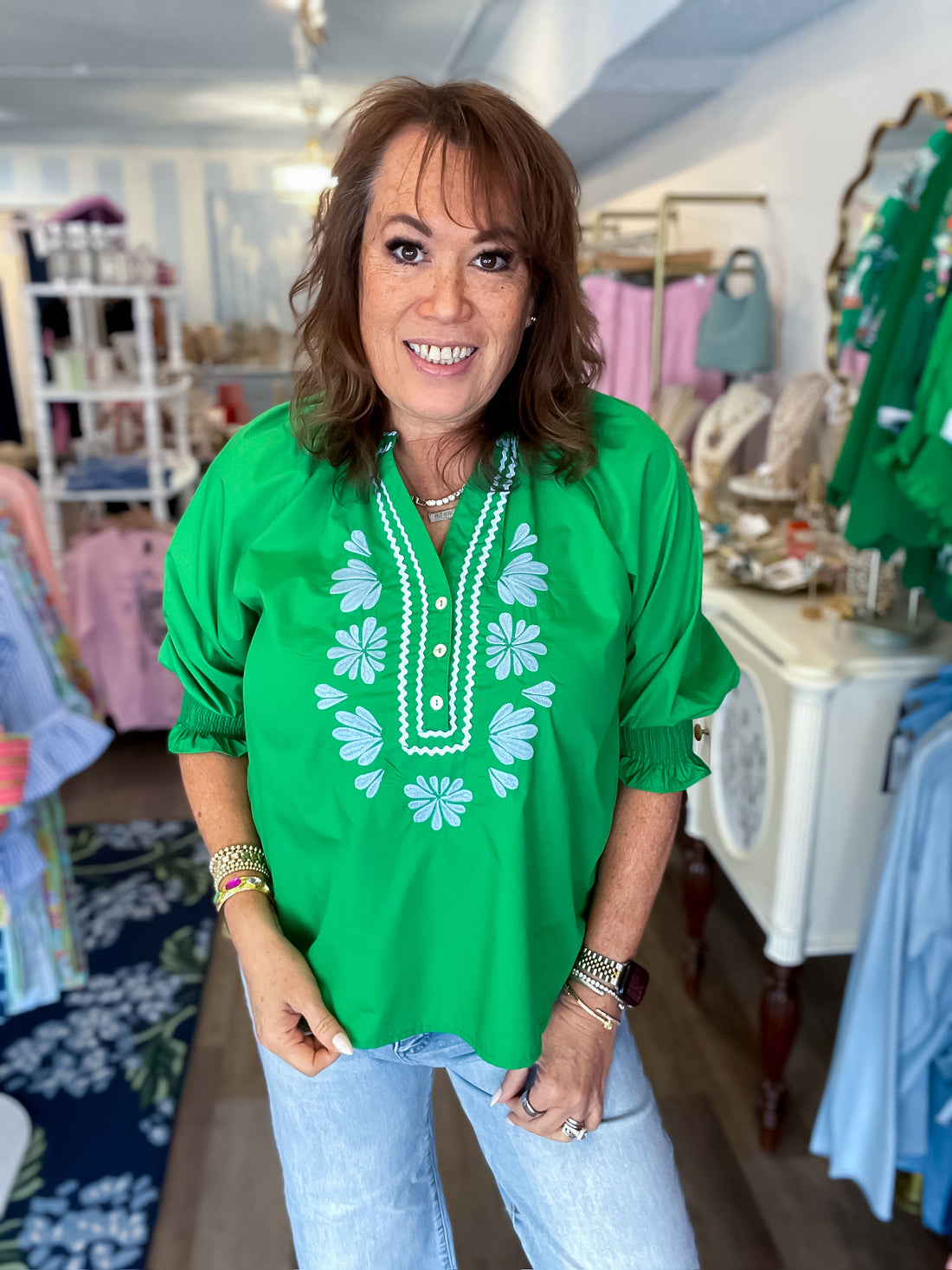 Verdant Stitch Top Entro