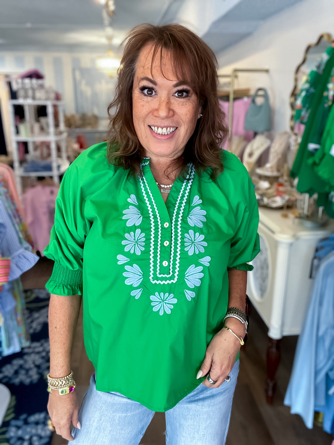 Verdant Stitch Top Entro