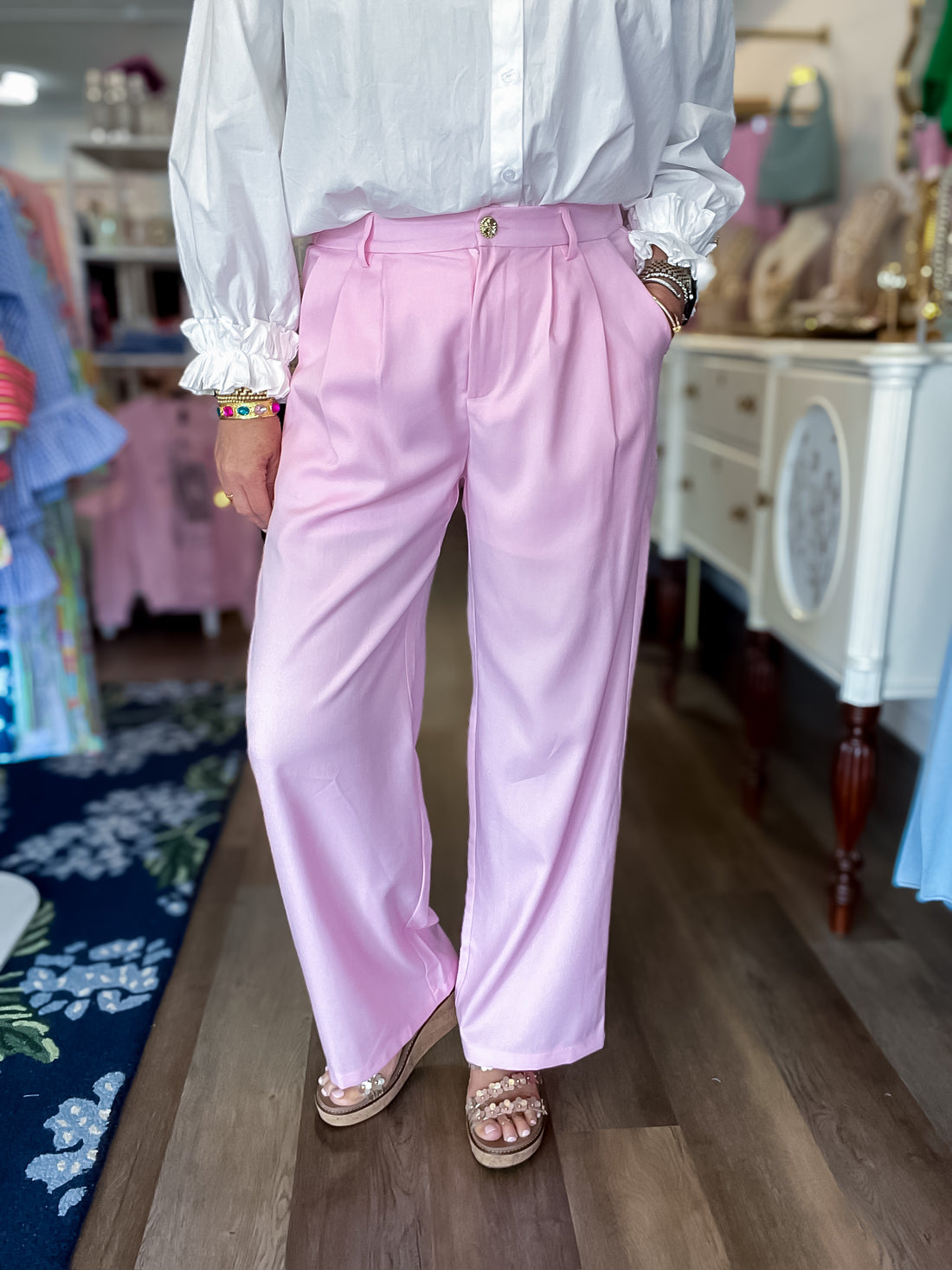 Rosewood Straight Leg Pants Entro