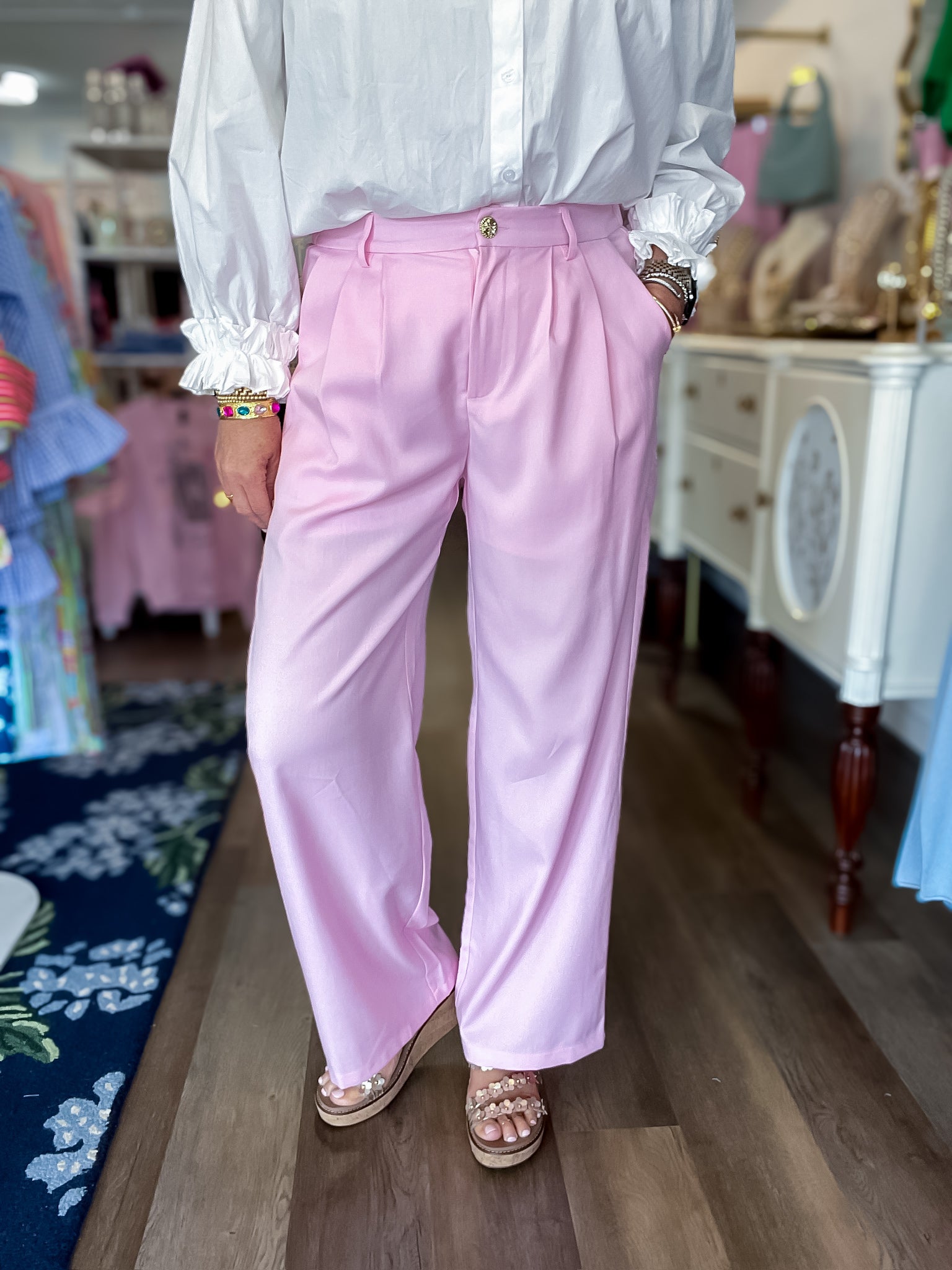 Rosewood Straight Leg Pants Entro